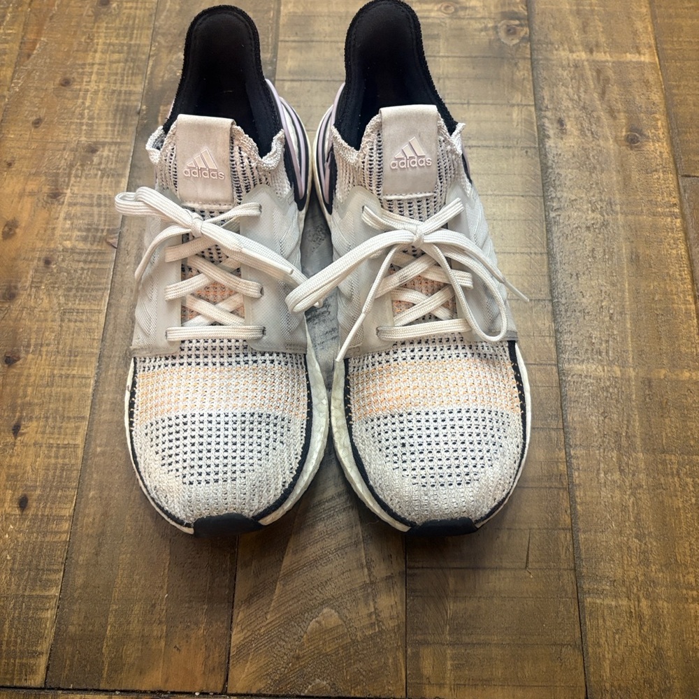 Adidas White and Black Sneakers ultra boost